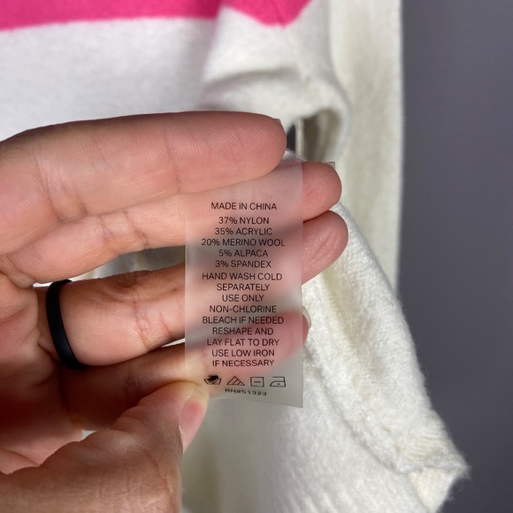 Court & Rowe Belle Noel Color Block Turtleneck Sweater In Silver Heather… - Picture 9 of 11